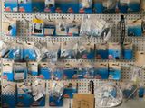 many items on the wall in the store for sale
