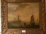 a picture of a painting hanging on the wall