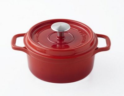 242 / Cocotte ronde en fonte émaillée 32 cm - INVICTA -…
