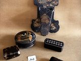 a lot of items that are sitting on a table