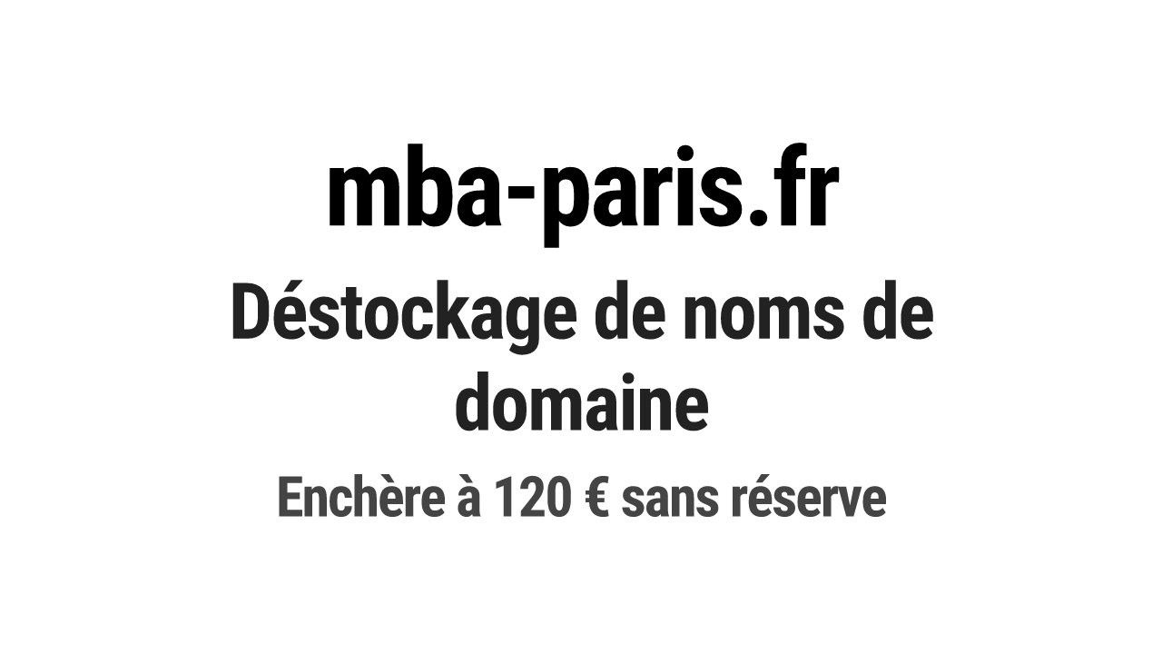Destockage & Invendus