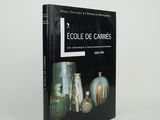 books on a white background with a black cover and a picture of vases