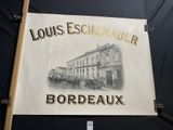 an old photo of a sign that says louis eschlauer bordeaux