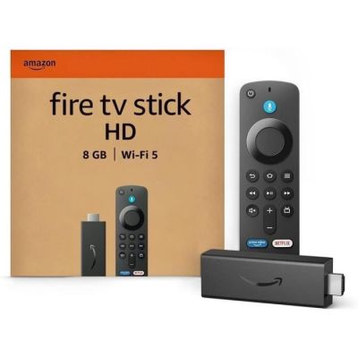 1113 / Fire TV Stick HD - AMAZON - Noir - Télécommande…