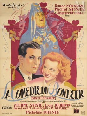a poster for a movie starring a man and a woman