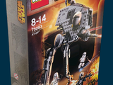 une boîte sur laquelle figure une figurine Lego Star Wars