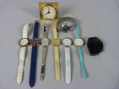 Réunion de bracelets montre dont: Certus, Georges Reich, Jaz…
