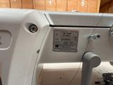 a sewing machine that is sitting on a table