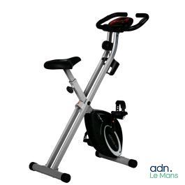 une image représentant un vélo d'appartement sur fond blanc