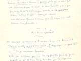 une vieille lettre manuscrite sur laquelle figure l'image d'un oiseau