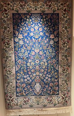 Tapis Iran Isphahan laine et soie 230 x 155