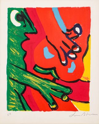 une image représentant un tableau où l'on voit une personne tenant un couteau