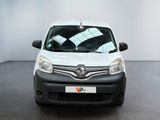 a white van that is parked in a room