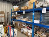 many boxes and boxes on the shelves in the warehouse