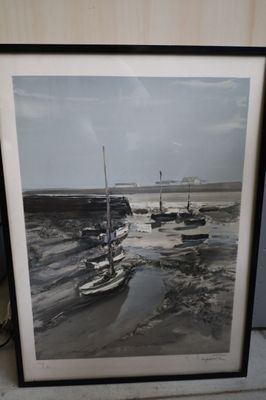 Georges LAPORTE (1926-2000) Barques