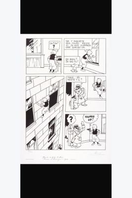 une image représentant une bande dessinée en noir et blanc avec des personnages de bande dessinée