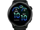 the garmin is a smart watch with a large display on the screen