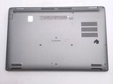 a close up of a laptop with a broken screen