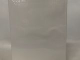clear acrylic sheet with a white background on a white surface
