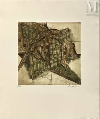 Brigitte COUDRAIN (1934-) Composition