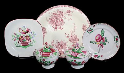 Ensemble comprenant CUVETTE DE TOILETTE en faïence, modèle A… - Photo 1