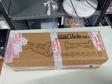 a cardboard box that has a picture of a motorcycle on it