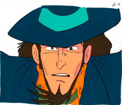 une image représentant le dessin d'un homme portant un chapeau de cow-boy