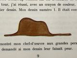 un vieux livre sur lequel est posé un chapeau
