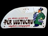 une affiche représentant un homme coiffé d'un haut-de-forme et tenant une canne