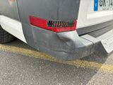 a close up of the rear end of a car