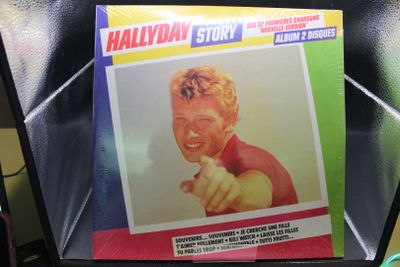 Vinyle Halliday story