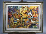 an image of a painting of a group of people in a room