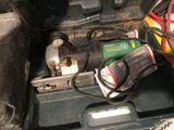 a car battery in the trunk of a vehicle