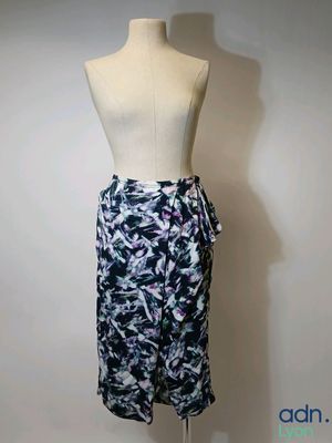 IRO Paris - Jupe fendue en viscose - Taille 38 - Neuf - Ce l…