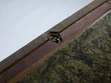 a ring that is sitting on the edge of a table