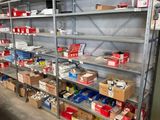 many shelves with many different types of items on them