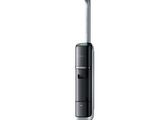 a close up of a vacuum cleaner on a white background