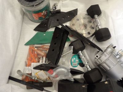 a lot of tools that are laying out on the table