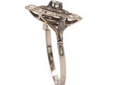 a close up of a ring on a white background