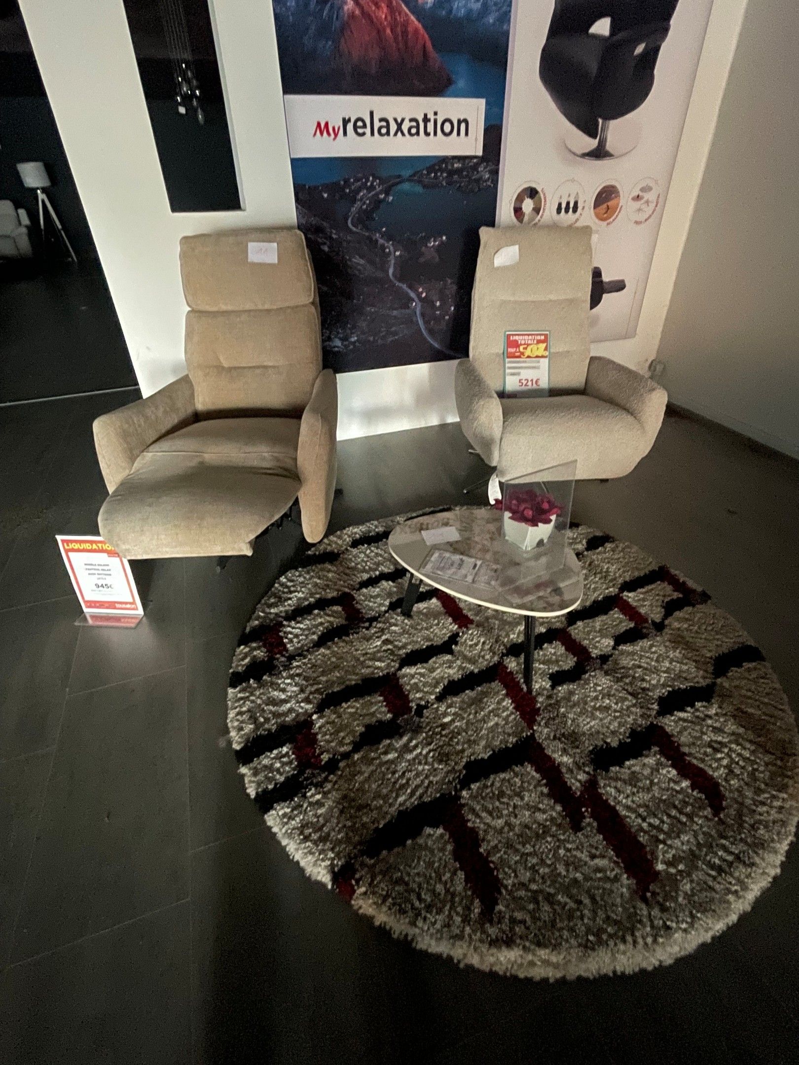 Fauteuil relax SOLENE électrique et un fauteuil relax manuel…