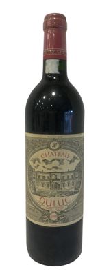 Bouteille CHÂTEAU DULUC de BRANAIRE-DUCRU, Saint-Julien, ann…