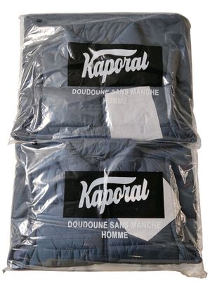 Lot de 2 doudounes sans manche KAPORAL Ugolin taille M - NEU…