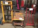 Il y a de nombreux types d'équipements différents dans ce garage