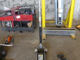 a picture of a room with a lot of tools on the floor