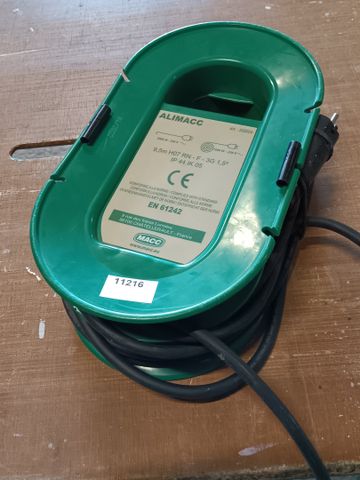 Rallonge électrique MACC ALIMACC 9,5m, capacité de 1000 à 3500 W,