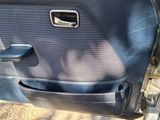 a close up of a door handle on a car