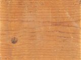 a piece of wood that has been cut and is laying on the ground
