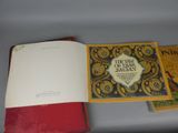 two books that are sitting on a table