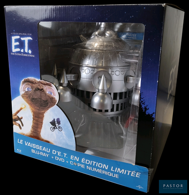 a box with a toy in it that has a picture of a robot inside of it
