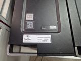 a close up of a printer with a label on it
